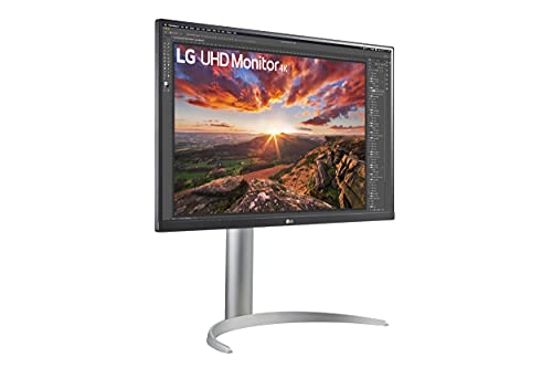 LG UltraFine 27UP850-W 27" UHD monitor 4K IPS 5ms GtG 60Hz, formaat 16:9, resolutie 3840x2160, HDR 400, DCI-P3 95%, geïntegreerde luidspreker, gekalibreerde hardware, USB-C (96W) - Afbeelding 6