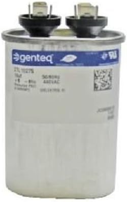 CPT00477 - 7.5 uf MFD 370 Volt VAC - Trane Oval Run Capacitor Upgrade