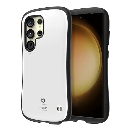 iFace First Class Case [ Compatible with Galaxy S23 Ultra ] – Cute Shockproof Dual Layer [Hard Shell with Bumper] Heavy Duty Protective Cell Phone Cases [Drop Tested] - White