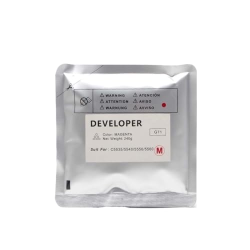 Poudre de développement NPG71 magenta 240g pour consommable d'imprimante C5540