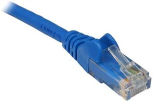3 Mtr Scan Bleu Cat 5e Snagless moulé Patch Lead