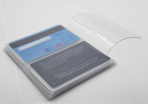 Ag Wallets Set Of 2 Clear Premium Quality Bifold Wallet Trifold Wallet And Checkbook 6 Page Inserts From (Hipster 6 Page) #TOP4