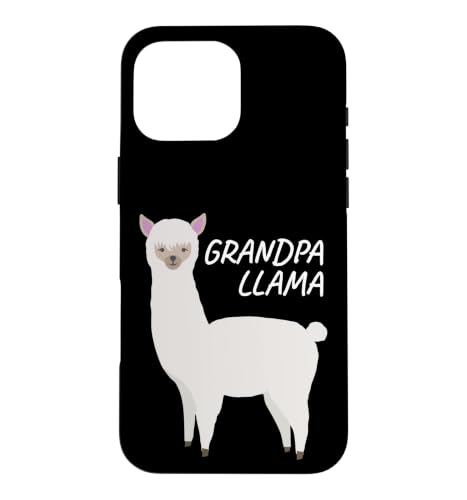 Matching Family Llama Grandpa Llama for Grandad �X�}�z�P�[�X iPhone 16 Pro Max �p