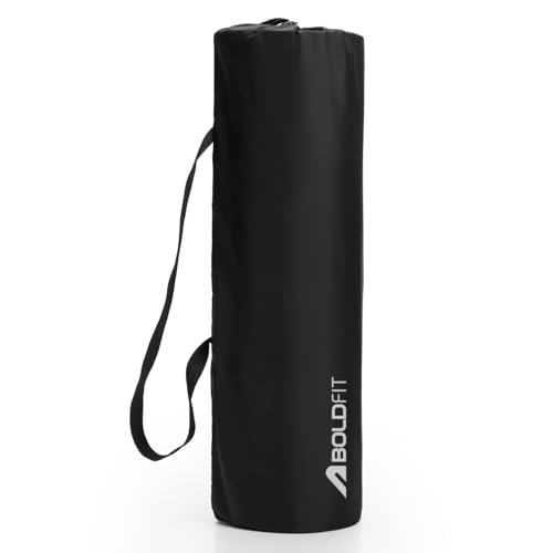Boldfit Yoga Mat Carry Bag - Durable, Lightweight & Stylish with Drawstring Closure and Strap, Premium Carry Bag, Yoga Mat Not Included