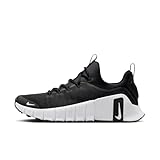 Nike Mens Free Metcon 6, Black/White 10 Medium