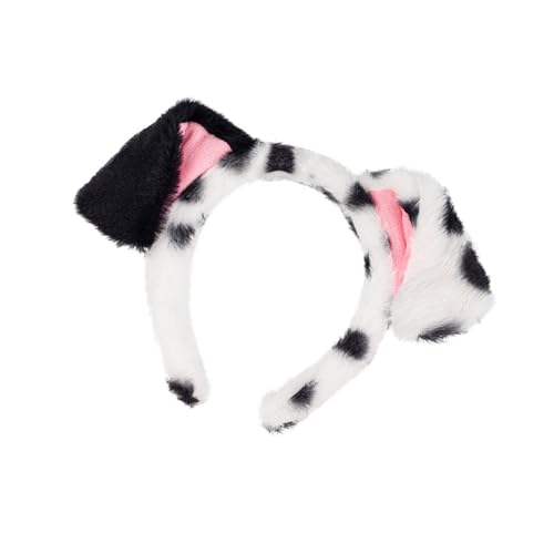 Sbshiouu Sweet Puppy Ears Hairband for Photo Studio �n���E�B�� �ڂ����������� �n���E�B���p�[�e�B�[ �f�C���[�E�F�A �w�b�h�s�[�X �e�B�[���A�j���w�b�h�o���h, ���Ɣ��̎�, One Size