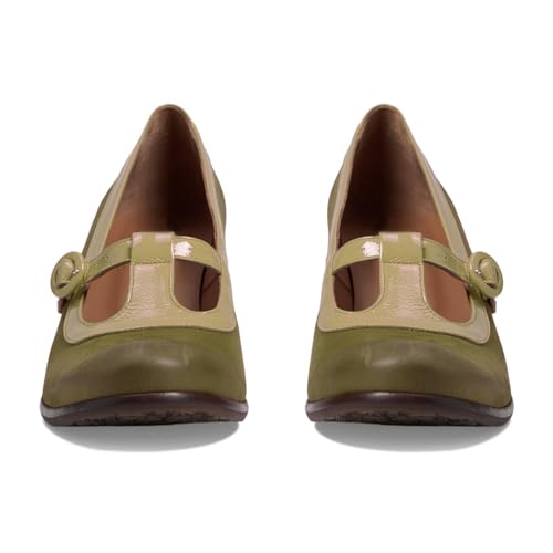 Women Vintage Low Kitten Heel Oxford Loafers Shoes Round Closed Toe T-Strap Dress Pumps Two-Toned Chunky Stacked Heels Mary Jane Shoes Buckle Nubuck Suede Patchwork Office Dressy 4-11 M US3