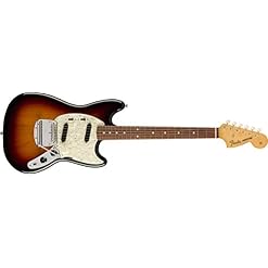 Vintera 60s Mustang PF 3 Color Sunburst - Les Beatles, Paul McCartney, John Lennon, RIngo Starr, George Harrison