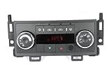 ACDelco GM Original Equipment 15-73907 (20794292) Ebony Heating and Air Conditioning Control with Rear Window Defogger Switch