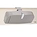 Produktbild MengH-SHOP Auto Brillenetui Universal Brillen Aufbewahrungsbox mit Magnetischem Funktion und Karteneinschub Multifunktionale Auto-Brillenbox für Auto Sonnenblende (Grau)