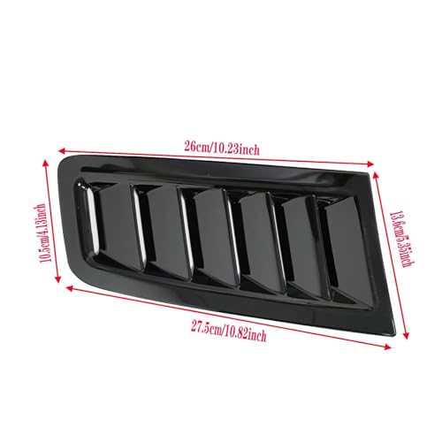 Garniture de remplacement capot Focus RS MK2 accessoires extérieurs - 6