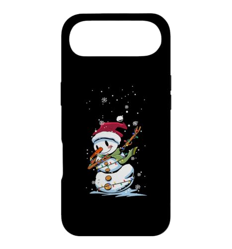 Image of Dabbing Snowman Santa Christmas Boys Men Funny Xmas Hat Dab Case for iPhone Air