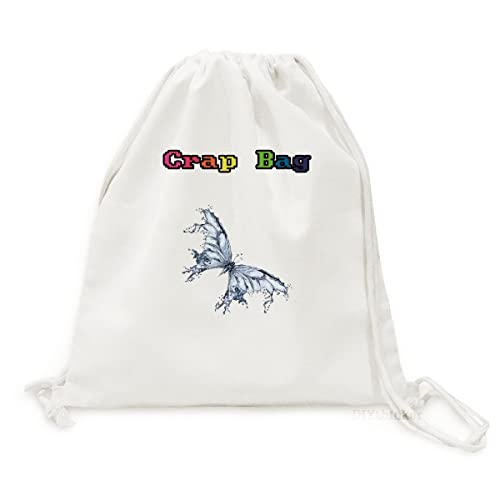 Sac à dos toile petit papillon bleu tagespack rucksack voyage léger