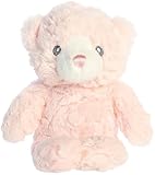 Aurora® Snuggly Huggy Bear™ Baby Stuffed Animal - Comforting Companion - Imaginative Play - Pink 7 Inches