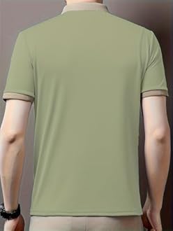 Lymio Polo T Shirt for Men || T Shirt for Man || Collar T Shirt Style Men (Packs Also Available) (Polo-55-58)