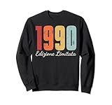 Photo Gallery annata 1990 edizione limitata anni 34 compleanno felpa Photo Gallery annata 1990 edizione limitata anni 34 compleanno felpa