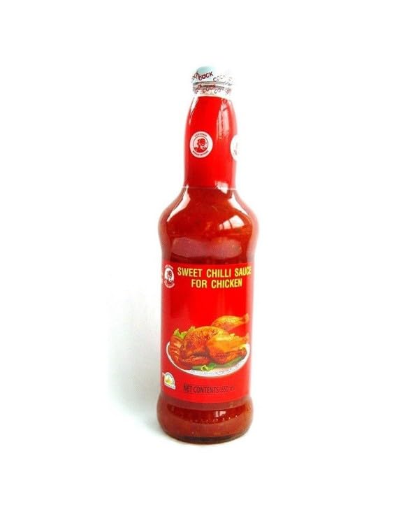 YIJIA | Cock Brand Salsa Chili Dulce para Rollitos y Carnes 800g - Un auténtico indispensable de la cocina tailandesa