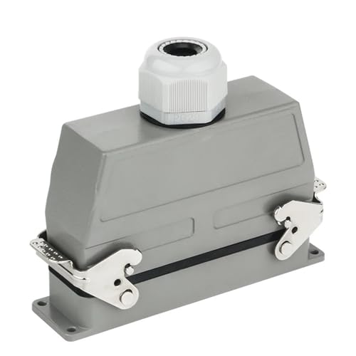 Conector rectangular de cableado de tornillo industrial HDC-HE-032 de 16 A