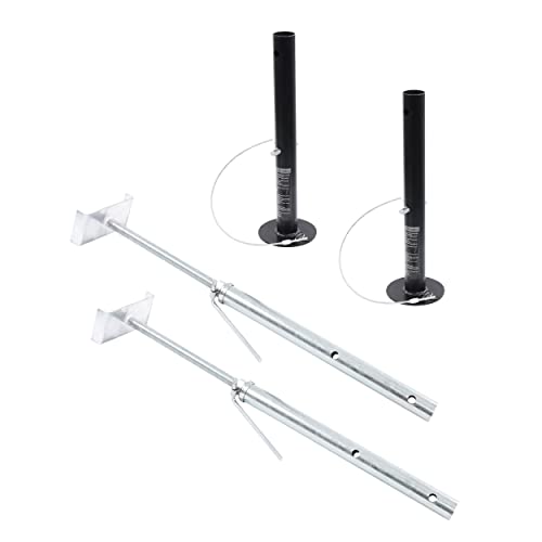 Dumble Rv Stabilizer Jacks - 2Pk Trailer Stabilizer Jacks Adjusts To 19-47In Tall To Level Your Camper, Rv, Or Trailer #TOP2