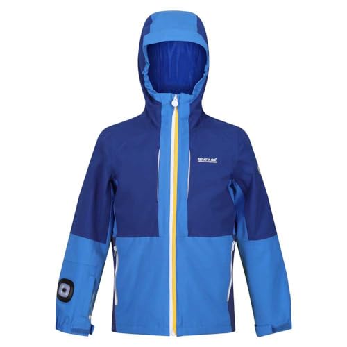 Childrens/Kids Hydrate VIII 3 in 1 Waterproof Jacket (7-8 Years) (Strong Blue/New Royal)3