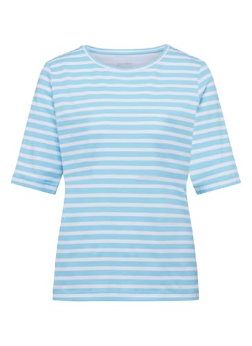 Rabe T-Shirt Gedruckter Ringel in Hellblau für Damen