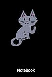 Meine Katze Notebook: A5 Blanko Notizbuch für Katzen und Haustierfreunde, Geschenk zum Jahrestag, Valentinstag, Hochzeitstag oder Weihnachten