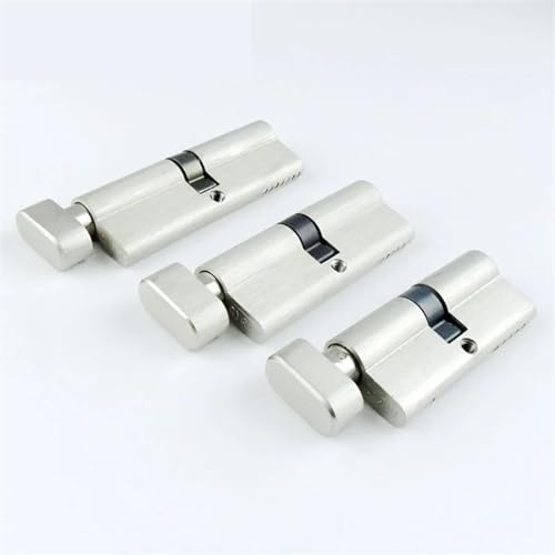Cilindro de cerradura de puerta de latón de 80mm para bricolaje doméstico 4