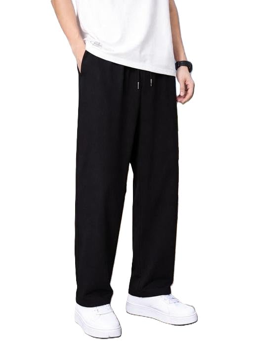madagala Men Solid Casual Track Pant Comfortable Fit Daily Use Gym Running Travel Active Bottom Relaxed Style-picture-14