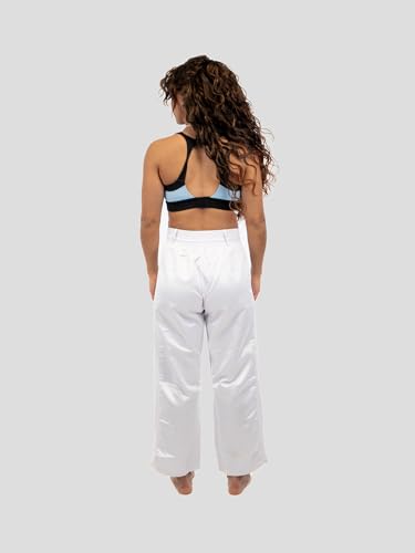 Pantalon Metal Blanc Taille 160cm Metal Boxe pour les entraînements