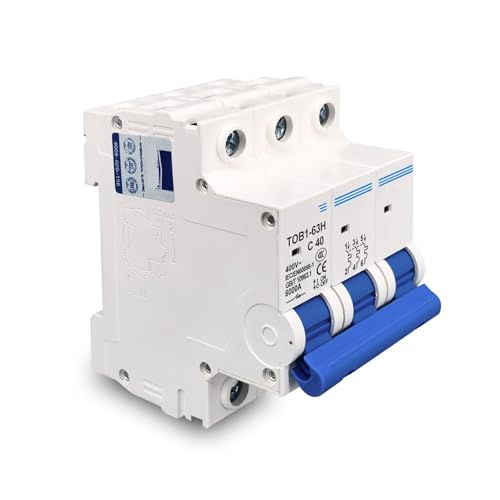 Disjoncteur 3P AC TOB1-63 C50 pour la protection des tableaux électriques triphasés