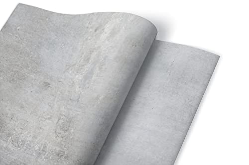Lámina adhesiva para muebles Coloray 100x50cm lavable e impermeable efecto hormigón moderno 3