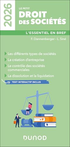 Le petit Droit des sociétés 2026: L'essentiel en bref