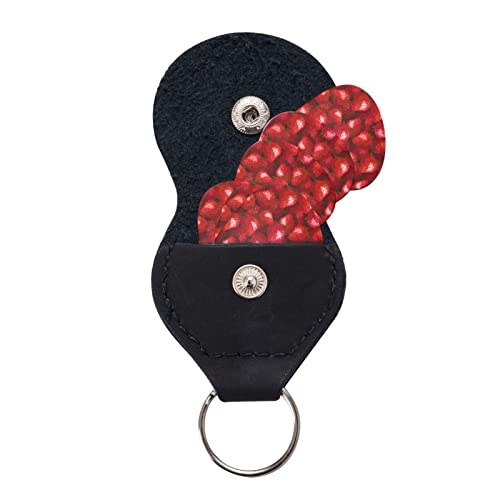 Red Strawberry Lot de 6 médiators pour guitare acoustique, guitare électrique, basse, ukulélé – fins, moyens et épais - Les Beatles, Paul McCartney, John Lennon, RIngo Starr, George Harrison Red Strawberry Lot de 6 médiators pour guitare acoustique, guitare électrique, basse, ukulélé - fins, moyens et épais – Image 6