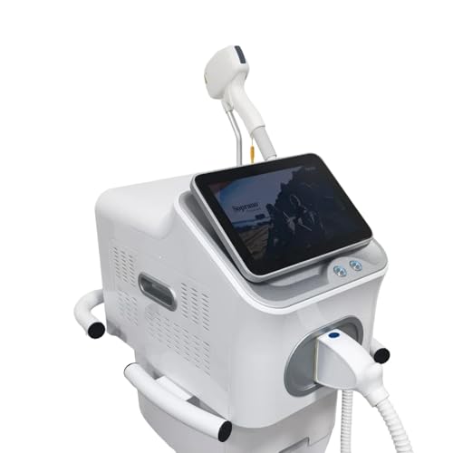 Aparato profesional de depilación láser diodo 808 nm, con un mango de helado para apaciguar la piel, depilación de calidad salon, adecuado para hombres y mujeres Aparato profesional de depilación láser diodo 808 nm, con un mango de helado para apaciguar la piel, depilación de calidad salon, adecuado para hombres y mujeres