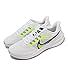 Nike Men's Air Zoom Pegasus 39 Running Shoe, White/Black-Summit White-Volt, 10 M US