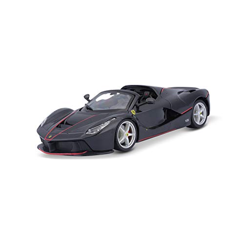 Bburago Maisto Francia 26022b – Vehículo en miniatura, Ferrari aperta, Escala 1/24, Negro