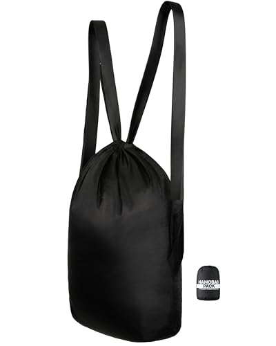 Image of Nanobag Pack - Ultralight 14L Drawstring Backpack for Travel & Daily Use, Compact Mini Hiking Pack for Men & Women