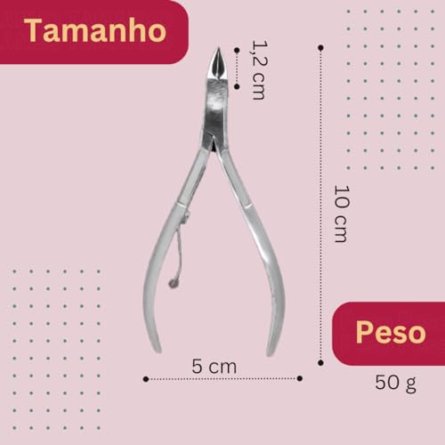 Kit de Manicure Profissional NYBC Beauty - Alicate de Cutícula 4