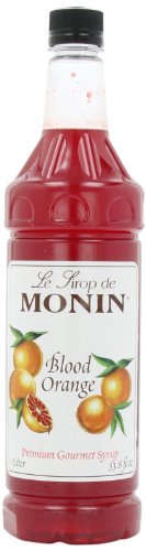 Monin Blood Orange, 48-Ounce Packages (Pack of 4)