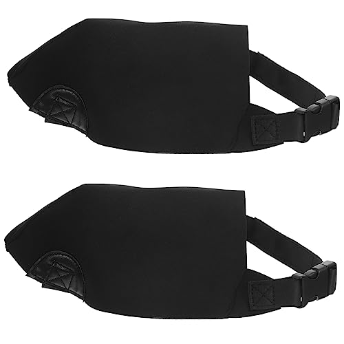 1 par de overshoes de senderismo protectores para botas de esquí para actividades al aire libre, accesorios de calzado convenientes miniatura 1