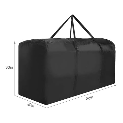 Large waterproof storage handbag cushion storage bag garden furniture outdoor large handbag storage bag with handle(173x76x51CM) - Image 2