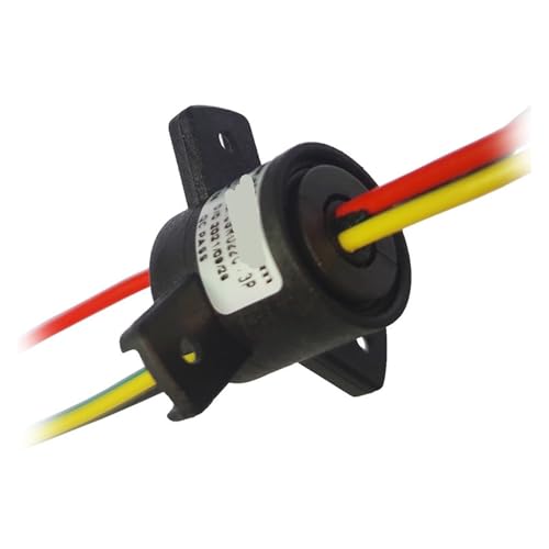 Collecteur tournant evitant la torsion des cables electriques 3 voies 10A 22mm