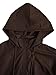 Verdusa Women's Zip Up Lightweight Windbreaker Jacket Sport Casual Workout Hoodie Outerwear with Pockets Rainy Day Outfits Brown Small
