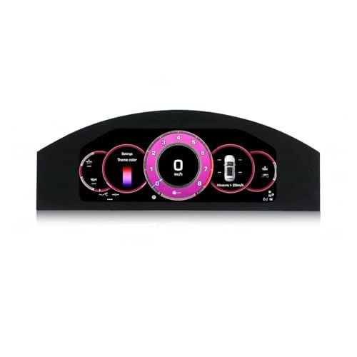 12.3 Inch Digital Cluster Odometer Screen Compatible with Volkswagen Phaeton