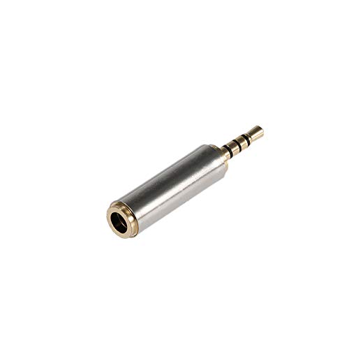 Gold-plated 2 5 mm Male to 3 Female Audio Stereo Headphone Converter Adapter for Devices - Image 3