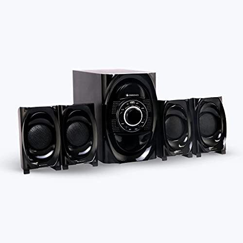 Image of ZEBRONICS Zeb-Spark 4.1 Channel Wireless, USB, Auxiliary Multimedia Speakers [90 watts]