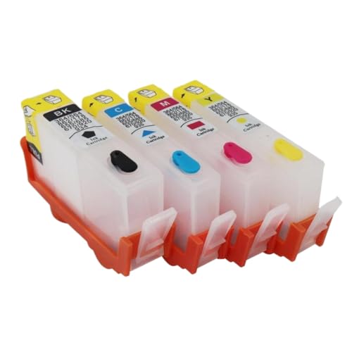 Cartuchos de tinta recargables 364 para impresoras Photosmart B110a B109a B110c B209a 7510
