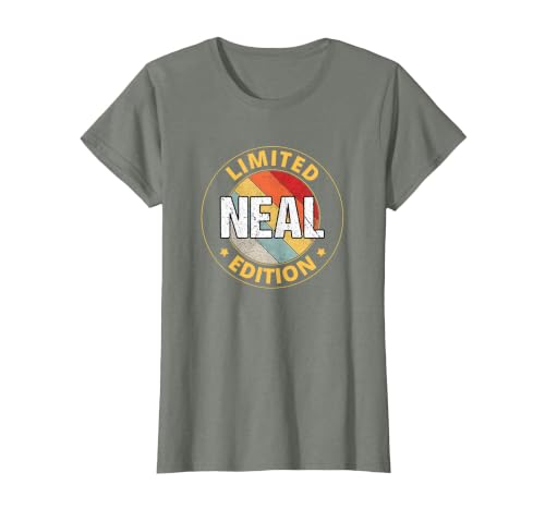 Neal Name T-Shirt, Women, Olive Heather, XX-Large