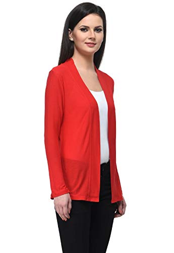 Image of Frenchtrendz Womens's Viscose Crepe Shrug(Size: XS-4XL)