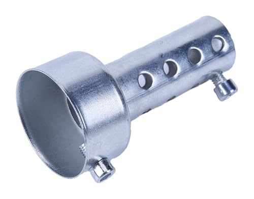 Chicane d'échappement intermédiaire moto 45mm universelle pour voyager confortablement